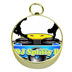 Dj Logo Transparent Gold Compasses by Acid909