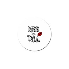 Kiss And Tell Golf Ball Marker (10 Pack) by Valentinaart