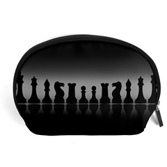 Chess Pieces Accessory Pouches (large)  by Valentinaart