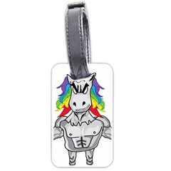 Angry Unicorn Luggage Tags (one Side)  by KAllan