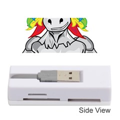 Angry Unicorn Memory Card Reader (stick)  by KAllan