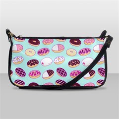 Donut Jelly Bread Sweet Shoulder Clutch Bags by Mariart