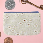 Flower Floral Leaf Large Coin Purse Back