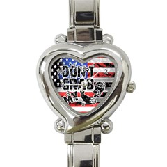 Dont Grab My Heart Italian Charm Watch by Valentinaart