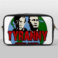 Make Tyranny Great Again Toiletries Bags by Valentinaart