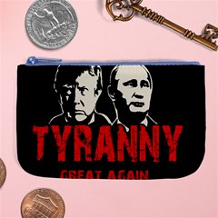 Make Tyranny Great Again Large Coin Purse by Valentinaart