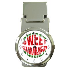 Watermelon - Sweet Summer Money Clip Watches by Valentinaart