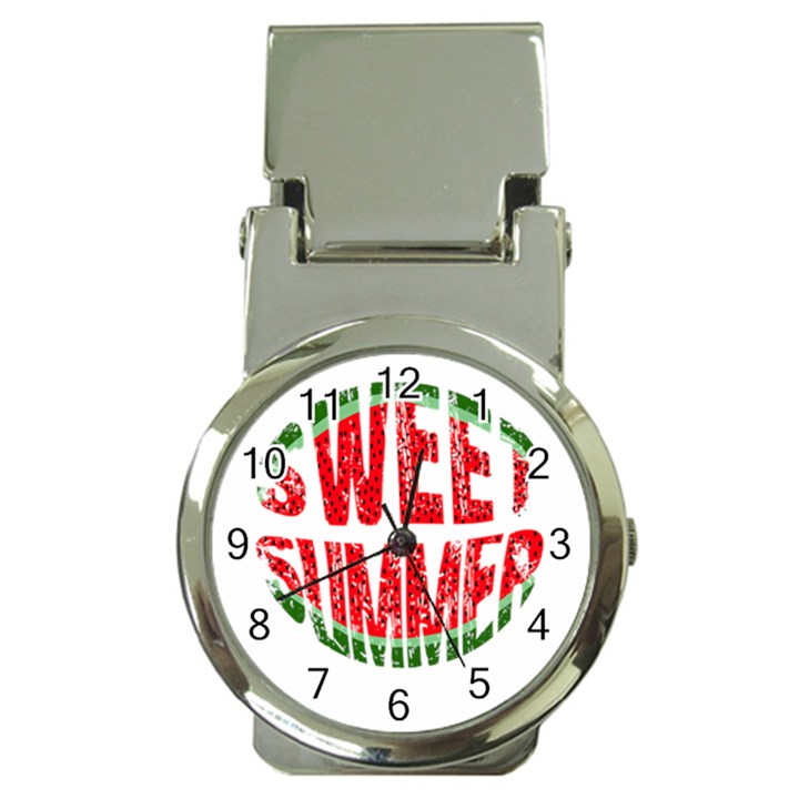 Watermelon - sweet summer Money Clip Watches