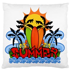 Tropical Summer Standard Flano Cushion Case (one Side) by Valentinaart