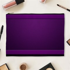 Board Purple Line Cosmetic Bag (xl) by Mariart