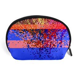 Glitchdrips Shadow Color Fire Accessory Pouches (large)  by Mariart