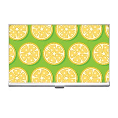 Lime Orange Yellow Green Fruit Business Card Holders by Mariart