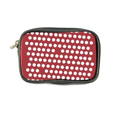 Pink White Polka Dots Coin Purse by Mariart