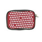 Pink White Polka Dots Coin Purse Back