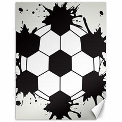 Soccer Camp Splat Ball Sport Canvas 12  X 16   by Mariart