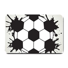 Soccer Camp Splat Ball Sport Small Doormat  by Mariart