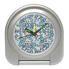 Sunbathing Beach Sea Travel Alarm Clocks by Mariart