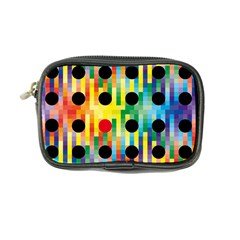 Watermark Circles Squares Polka Dots Rainbow Plaid Coin Purse by Mariart