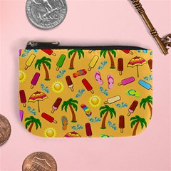 Beach Pattern Mini Coin Purses by Valentinaart