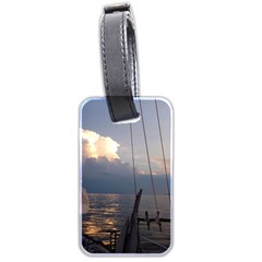 Sailing Into The Storm Luggage Tags (two Sides) by oddzodd