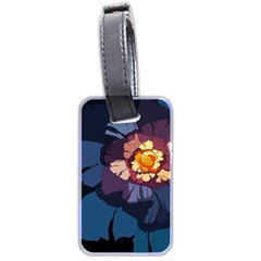 Flower Luggage Tags (two Sides) by oddzodd