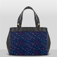 Colorful Floral Patterns Office Handbags by berwies