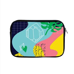 Behance Feelings Beauty Waves Blue Yellow Pink Green Leaf Apple Macbook Pro 15  Zipper Case by Mariart