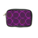 Original Circle Purple Brown Coin Purse Front