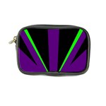 Rays Light Chevron Purple Green Black Line Coin Purse Front