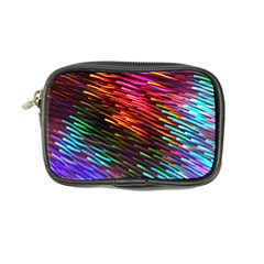 Rainbow Shake Light Line Coin Purse by Mariart