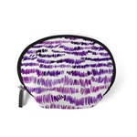 Original Feather Opaque Color Purple Accessory Pouches (Small)  Back