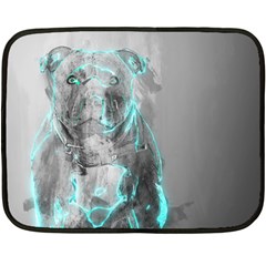 Dog Double Sided Fleece Blanket (mini)  by NSAsStore