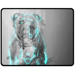 Dog Fleece Blanket (medium)  by NSAsStore