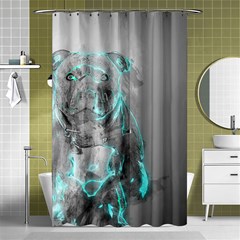 Dog Shower Curtain 48  X 72  (small)  by NSAsStore