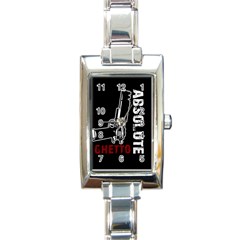 Absolute Ghetto Rectangle Italian Charm Watch by Valentinaart