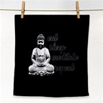 Eat, sleep, meditate, repeat  Face Towel Front