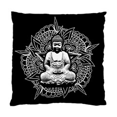 Ornate Buddha Standard Cushion Case (two Sides) by Valentinaart