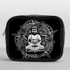 Ornate Buddha Mini Toiletries Bags by Valentinaart