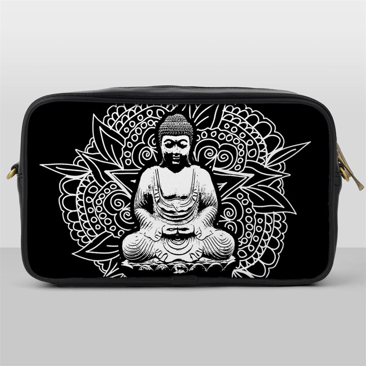 Ornate Buddha Toiletries Bags