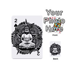 Ornate Buddha Playing Cards 54 (mini)  by Valentinaart