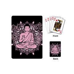 Ornate Buddha Playing Cards (mini)  by Valentinaart