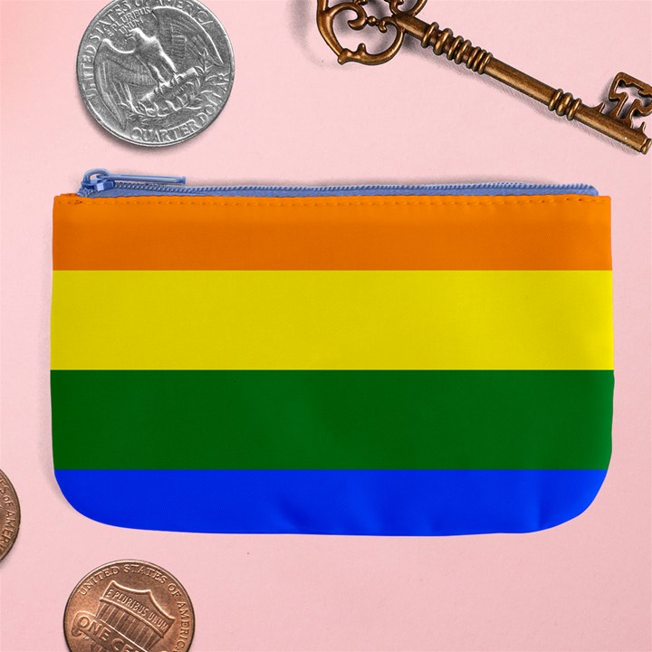 Pride rainbow flag Large Coin Purse