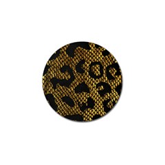 Metallic Snake Skin Pattern Golf Ball Marker (4 Pack) by BangZart