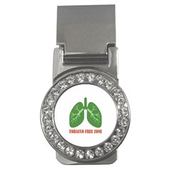 Tobacco Free Zone Money Clips (cz)  by linceazul