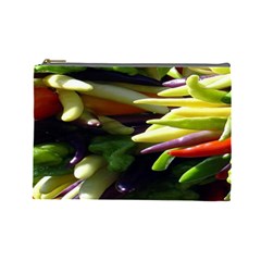 Bright Peppers Cosmetic Bag (large)  by BangZart