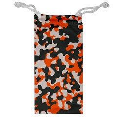 Camouflage Texture Patterns Jewelry Bag by BangZart