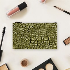 Aligator Skin Cosmetic Bag (small)  by BangZart