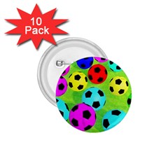 Balls Colors 1 75  Buttons (10 Pack) by BangZart