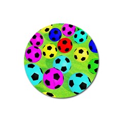 Balls Colors Magnet 3  (round) by BangZart