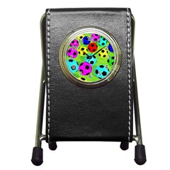 Balls Colors Pen Holder Desk Clocks by BangZart